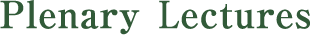 Plenary Lectures